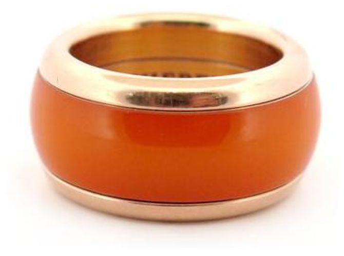 BUCHERER VARIATO T57 RING AUS ROSEGOLD 18K + 6 FARBIGE RINGE Golden - Ansicht 12