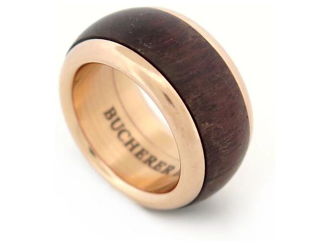 BUCHERER VARIATO T57 RING AUS ROSEGOLD 18K + 6 FARBIGE RINGE Golden - Ansicht 2