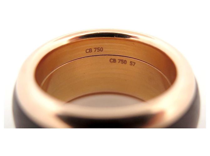 BUCHERER VARIATO T57 RING AUS ROSEGOLD 18K + 6 FARBIGE RINGE Golden - Ansicht 6