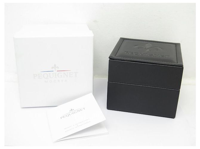 PEQUIGNET MOOREA 7755443CD 28MM QUARZ PALLADIUM STAHLUHR Silber - Ansicht 12