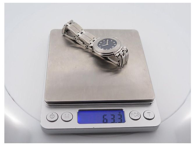 PEQUIGNET MOOREA 7755443CD 28MM QUARZ PALLADIUM STAHLUHR Silber - Ansicht 8