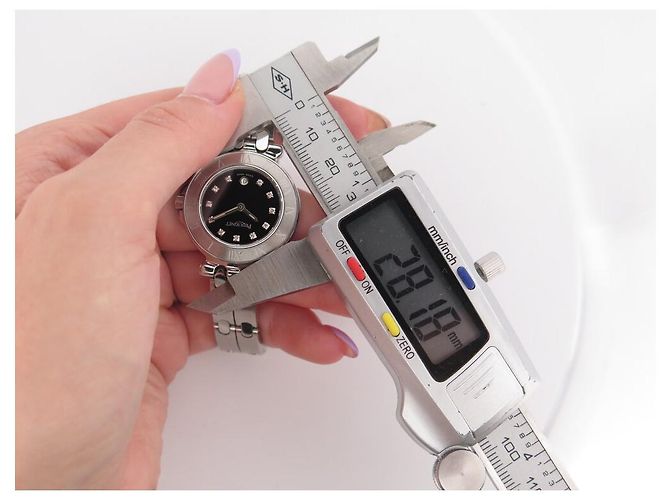 PEQUIGNET MOOREA 7755443CD 28MM QUARZ PALLADIUM STAHLUHR Silber - Ansicht 9