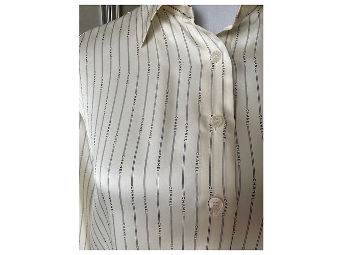 Chanel Tops Aus weiß - Ansicht 4