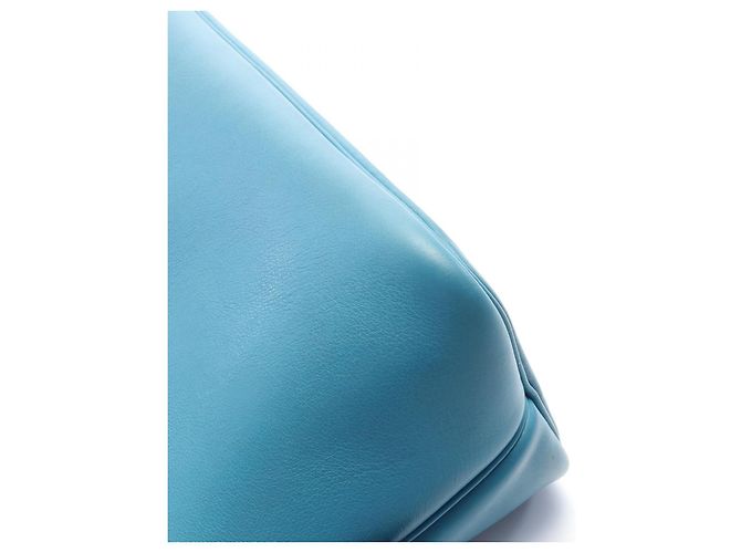Hermès Borsa da viaggio in pelle Hermes Bolide Relax 45 Blu - vista 6