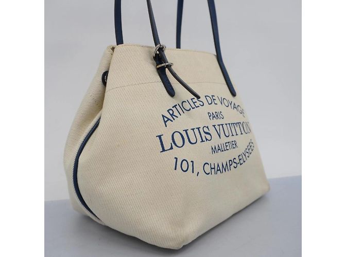 Borsa Tote Saphir Louis Vuitton Blu - vista 2