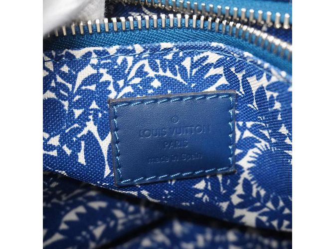 Borsa Tote Saphir Louis Vuitton Blu - vista 5