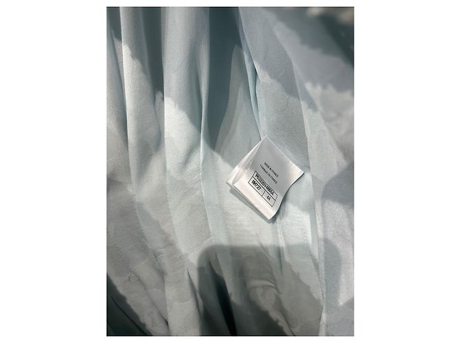 Chanel Tweedkleid in Grün mit Glitzer - Ansicht 6