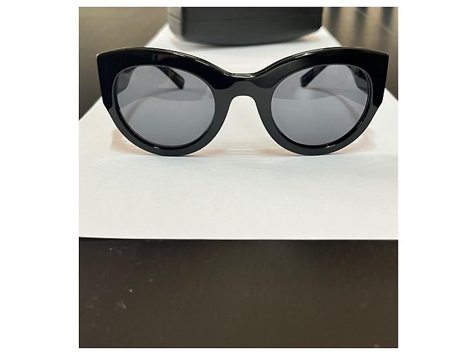Lunettes de soleil Versace Medusa Tribute Noir Acétate - vue 5
