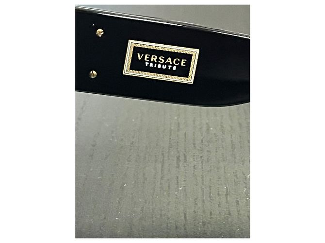 Lunettes de soleil Versace Medusa Tribute Noir Acétate - vue 7