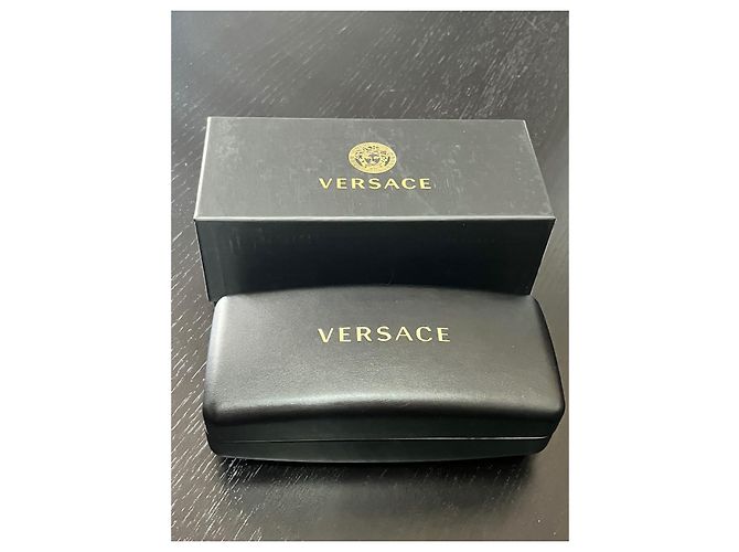 Lunettes de soleil Versace Medusa Tribute Noir Acétate - vue 9
