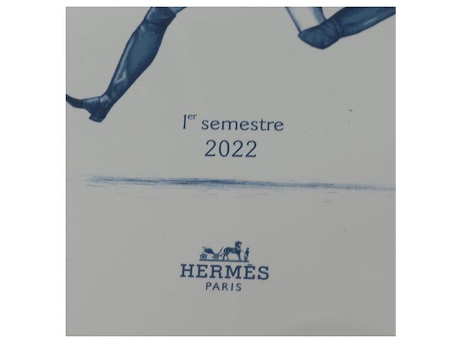 Hermès HERMES Yuris GM Copertura per Note in Pelle Rossa Auth am6812 Rosso - vista 21