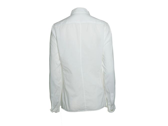 Ann Demeulemeester, Camicia bianca con ruches - vista 3