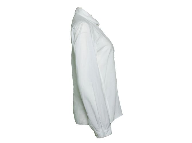 Ann Demeulemeester, Camicia bianca con ruches - vista 4