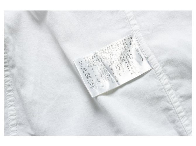 Ann Demeulemeester, Camicia bianca con ruches - vista 6
