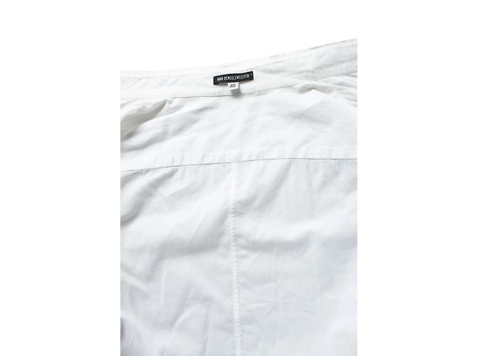 Ann Demeulemeester, Camicia bianca con ruches - vista 7