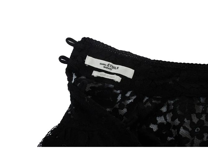 Isabel Marant Etoile Schwarzes Spitzenkleid Isabel Marant Étoile - Ansicht 6