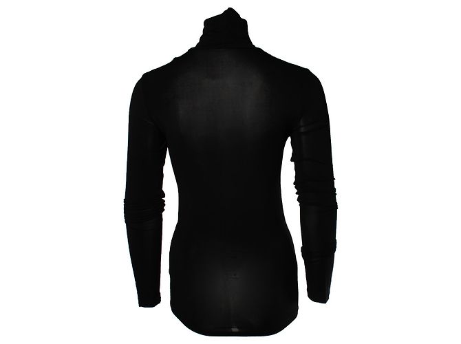 Isabel Marant, top goyela transparente Negro - vista 3