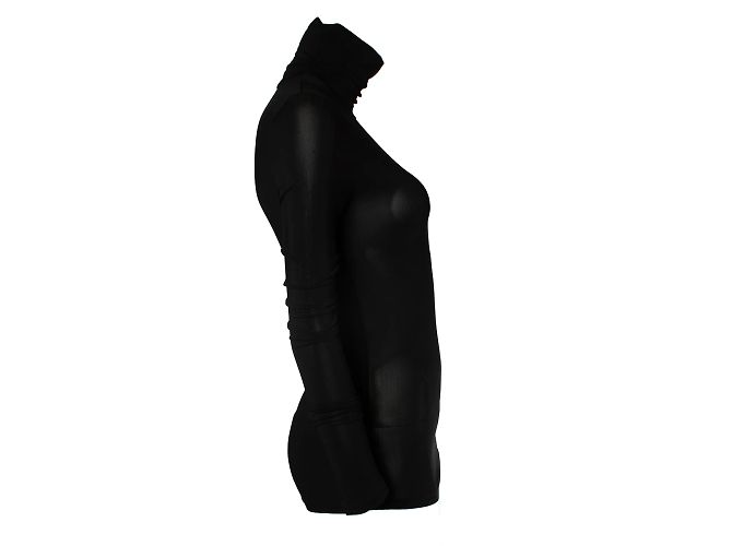 Isabel Marant, top goyela transparente Negro - vista 4