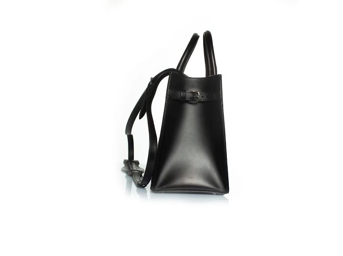 Balenciaga, borsa tote in marmo nera Nero - vista 7