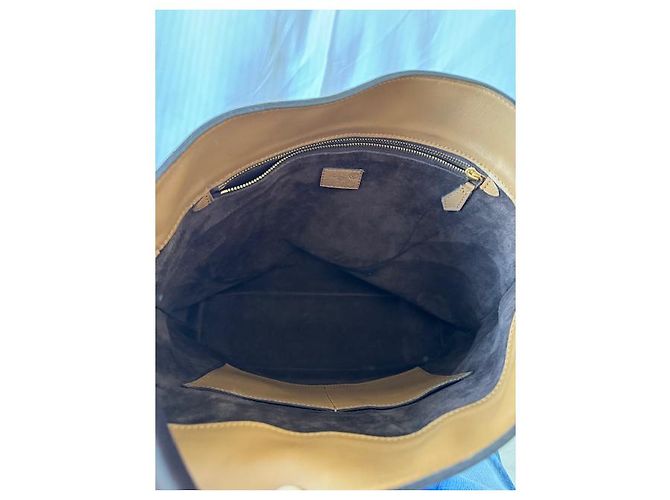 Bolsa Louis Vuitton de couro camel Camelo - vista 7