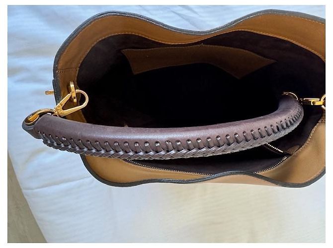 Bolsa Louis Vuitton de couro camel Camelo - vista 8