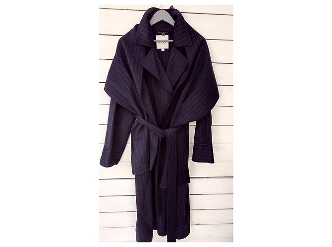 Cos Sciarpa oversized con fini righe - vista 3