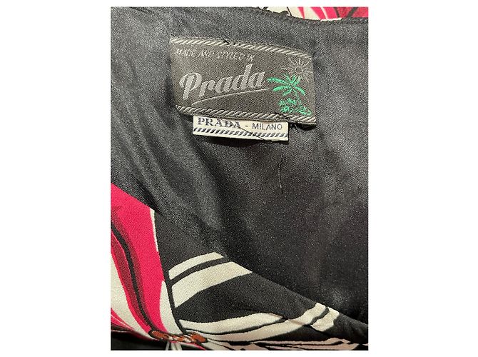 Faldas PRADA T.IT 42 Viscosa Negro - vista 4