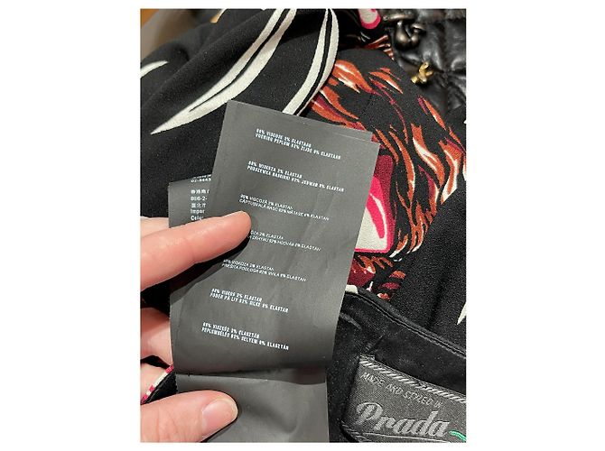 Faldas PRADA T.IT 42 Viscosa Negro - vista 6