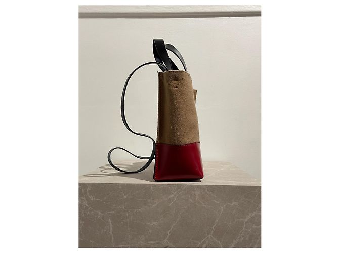 MARNI Borse T. Pelle Cammello - vista 2
