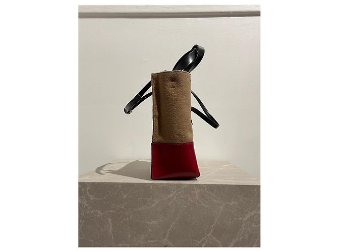 MARNI Borse T. Pelle Cammello - vista 4