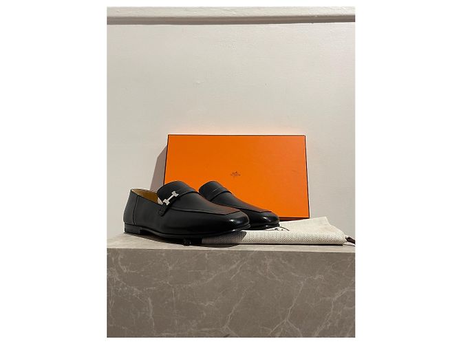 Hermès HERMES Ballerine T.EU 41 Pelle Nero - vista 7