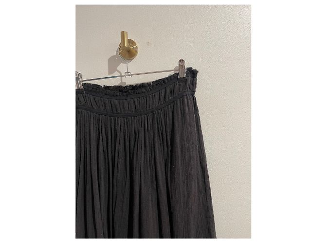 Faldas ISABEL MARANT T.FR 38 Sintético Negro - vista 3