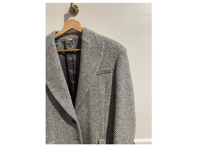 GUCCI Jacken T.FR 36 Wolle Grau - Ansicht 2
