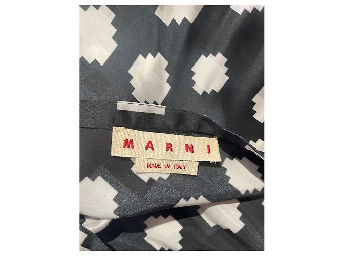 Faldas MARNI T.IT 42 Viscosa Negro - vista 5