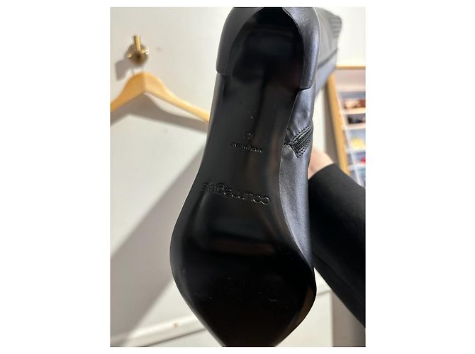 Botas COURREGES T.EU 41 Cuero Negro - vista 7
