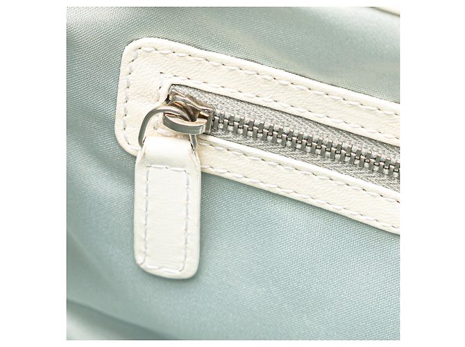 Borsa Dior Oblique Romantique bianca - vista 7