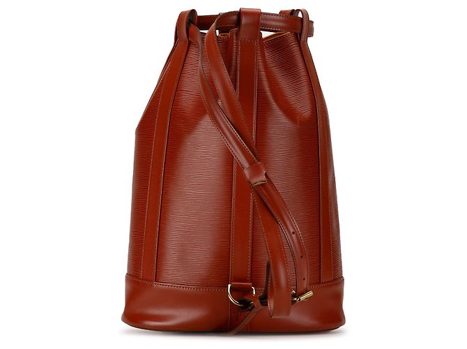 Zaino Randonnee PM Epi marrone Louis Vuitton - vista 3