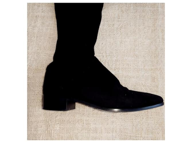 Botas altas Massimo Dutti Negro - vista 3