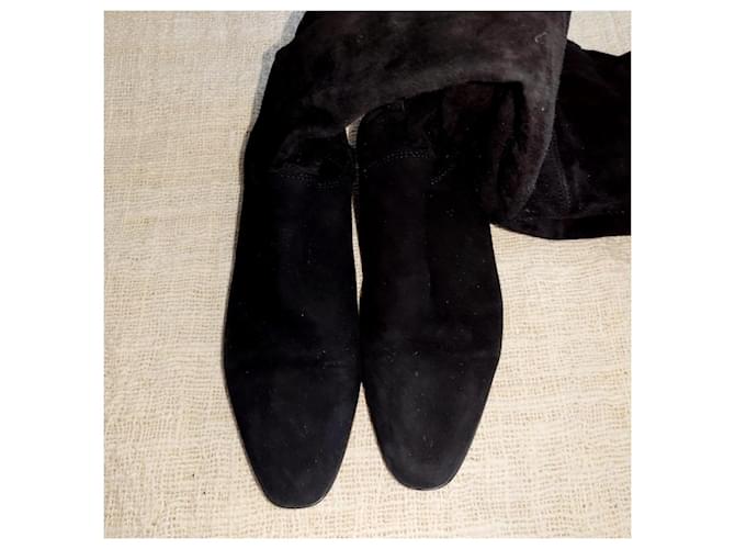 Botas altas Massimo Dutti Negro - vista 6