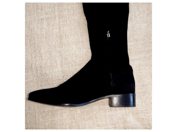 Botas altas Massimo Dutti Negro - vista 7