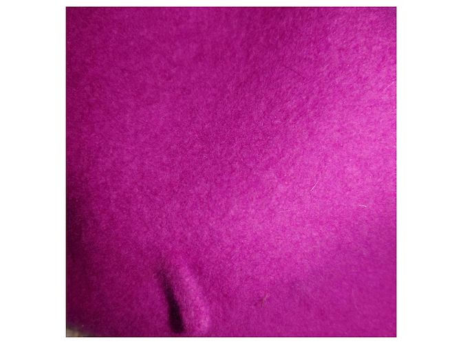 Autre Marque Berretto in lana rosa Ibis Fuschia - vista 4