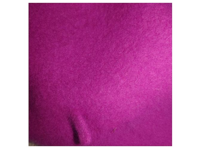 Autre Marque Berretto in lana rosa Ibis Fuschia - vista 5