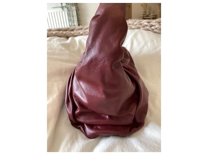 Borsa a spalla Bottega Veneta Pelle Rosso Scuro Bordò - vista 3