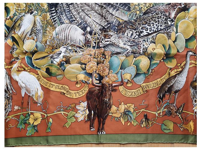 Hermès "Fauna e Flora del Texas - di O. Kermit Bronzo - vista 3