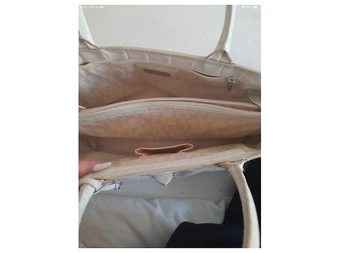 Borsa Furla in pelle bianca e beige Bianco Silver hardware - vista 7