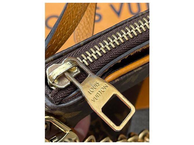 Louis Vuitton Pallas Borsa a mano monogramma marrone - vista 10