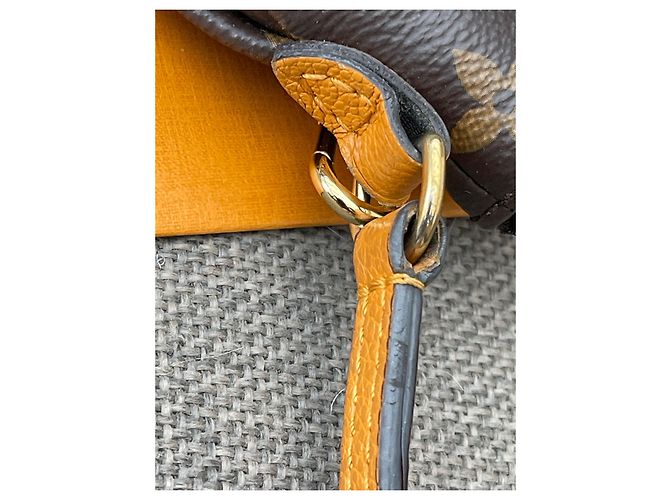 Louis Vuitton Pallas Borsa a mano monogramma marrone - vista 9