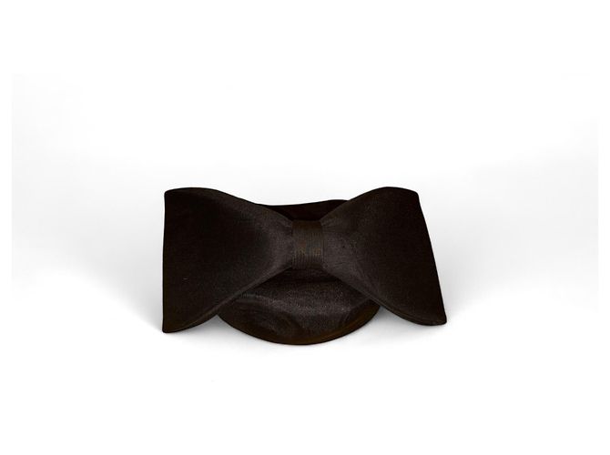 Simone Rocha Schleifenhandtasche schwarz Nylon - Ansicht 2