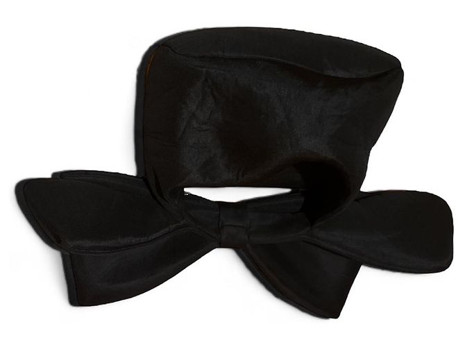 Simone Rocha Schleifenhandtasche schwarz Nylon - Ansicht 5
