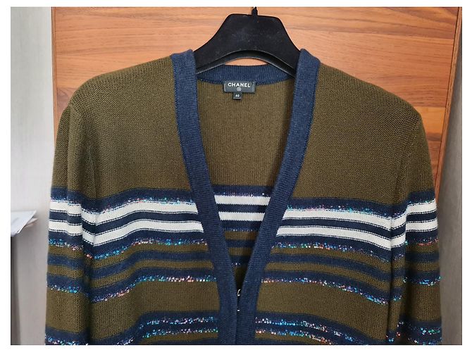 Chanel Long Croisière 2020 Cárdigan de Cachemira - vista 4